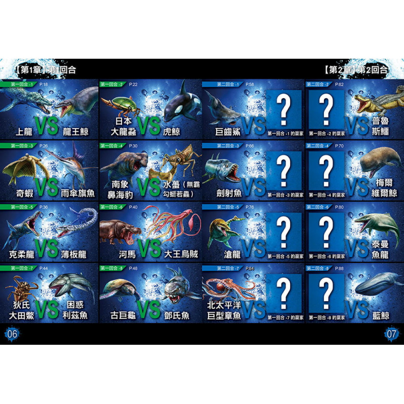 水中最強王圖鑑：NO.1爭奪淘汰賽